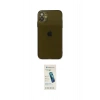 MARSİLYAN™- iPhone 12 Kılıf Ahenk Doku - Şeffaf Pasifik Cam Ekran Koruyucu
