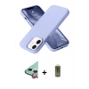 MARSİLYAN™- iPhone 12 Kılıf Ahenk Serisi - Siyah Joko Magic 5D Hayalet Cam + Raze Metal Kamera Lens - KI