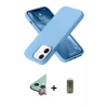 MARSİLYAN™- iPhone 12 Kılıf Ahenk Serisi - Siyah Joko Magic 5D Hayalet Cam + Raze Metal Kamera Lens - KI