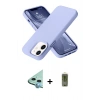 MARSİLYAN™- iPhone 12 Kılıf Ahenk Serisi - Siyah Joko Magic 5D Hayalet Cam + Raze Metal Kamera Lens - MI