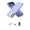 MARSİLYAN™- iPhone 12 Kılıf Ahenk Serisi - Siyah Joko Magic 5D Hayalet Cam + Renkli Kamera Lens Koruma Cam - TU