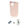 MARSİLYAN™- iPhone 12 Kılıf Akış Yansıma - Şeffaf Pasifik Cam Ekran Koruyucu + Shine Kamera Lens Koruma Cam - GI
