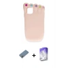 MARSİLYAN™- iPhone 12 Kılıf Akış Yansıma - Siyah Bilvis 5in1 3D Magic Cam Ekran Koruyucu + Metal Kamera Lens Koruma Cam - GD