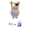 MARSİLYAN™- iPhone 12 Kılıf Akış Yansıma - Siyah Bilvis 5in1 5D Magic Hayalet Cam Ekran Koruyucu + Mor Rainbow Kamera Lens Koruma Cam