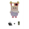 MARSİLYAN™- iPhone 12 Kılıf Akış Yansıma - Siyah Joko Magic 5D Hayalet Cam + Kamera Lens Koruma Cam - SF