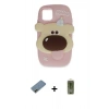 MARSİLYAN™- iPhone 12 Kılıf Akış Yansıma - Siyah Joko Magic 5D Hayalet Cam + Shine Kamera Lens Koruma Cam - GD