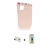 MARSİLYAN™- iPhone 12 Kılıf Akış Yansıma - Siyah Polymer Nano Ekran Koruyucu + Rainbow Kamera Lens Koruma Cam - MR