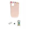 MARSİLYAN™- iPhone 12 Kılıf Akış Yansıma - Siyah Polymer Nano Ekran Koruyucu + Renkli Kamera Lens Koruma Cam - SI