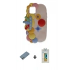 MARSİLYAN™- iPhone 12 Kılıf Akış Yansıma - Siyah Polymer Nano Ekran Koruyucu + Shine Kamera Lens Koruma Cam - GS