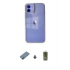 MARSİLYAN™- iPhone 12 Kılıf Doruk Doku Prime - Siyah Joko Magic 5D Hayalet Cam + Shine Kamera Lens Koruma Cam - MI