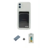 MARSİLYAN™- iPhone 12 Kılıf Doruk Klasik Koleksiyonu - Siyah Polymer Nano Ekran Koruyucu + Shine Kamera Lens Koruma Cam - MI