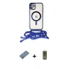 MARSİLYAN™- iPhone 12 Kılıf Eksen Özel Seri - Siyah Joko Magic 5D Hayalet Cam + Metal Kamera Lens Koruma Cam - AKYL