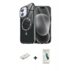 MARSİLYAN™- iPhone 12 Kılıf Kıvılcım Form Prime - Şeffaf Pasifik Cam Ekran Koruyucu + Renkli Kamera Lens Koruma Cam - YL