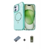 MARSİLYAN™- iPhone 12 Kılıf Kıvılcım Form Prime - Siyah Joko Magic 5D Hayalet Cam + Metal Kamera Lens Koruma Cam - KI