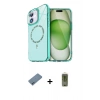MARSİLYAN™- iPhone 12 Kılıf Kıvılcım Form Prime - Siyah Joko Magic 5D Hayalet Cam + Shine Kamera Lens Koruma Cam - MI