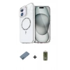 MARSİLYAN™- iPhone 12 Kılıf Kıvılcım Form Prime - Siyah Joko Magic 5D Hayalet Cam + Shine Kamera Lens Koruma Cam - MI
