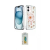 MARSİLYAN™- iPhone 12 Kılıf Kozmos Doku - Siyah Polymer Nano Ekran Koruyucu