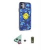 MARSİLYAN™- iPhone 12 Kılıf Nova Doku Koleksiyonu - Siyah Joko Magic 5D Hayalet Cam + Raze Metal Kamera Lens - KI