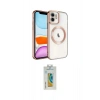 MARSİLYAN™- iPhone 12 Kılıf Nova Işık Özel Seri - Siyah Polymer Nano Ekran Koruyucu