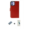 MARSİLYAN™- iPhone 12 Kılıf Siluet Işık Serisi - Şeffaf Pasifik Cam Ekran Koruyucu + Shine Kamera Lens Koruma Cam - GS