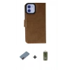 MARSİLYAN™- iPhone 12 Kılıf Siluet Işık Serisi - Siyah Joko Magic 5D Hayalet Cam + Metal Kamera Lens Koruma Cam - KI