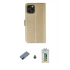 MARSİLYAN™- iPhone 12 Kılıf Siluet Işık Serisi - Siyah Polymer Nano Ekran Koruyucu + Metal Kamera Lens Koruma Cam - KI