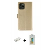 MARSİLYAN™- iPhone 12 Kılıf Siluet Işık Serisi - Siyah Polymer Nano Ekran Koruyucu + Renkli Kamera Lens Koruma Cam - SI