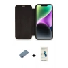 MARSİLYAN™- iPhone 12 Kılıf Siluet Minimal Serisi - Şeffaf Pasifik Cam Ekran Koruyucu + Metal Kamera Lens Koruma Cam - MI