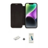 MARSİLYAN™- iPhone 12 Kılıf Siluet Minimal Serisi - Şeffaf Pasifik Cam Ekran Koruyucu + Renkli Kamera Lens Koruma Cam - PE