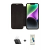 MARSİLYAN™- iPhone 12 Kılıf Siluet Minimal Serisi - Şeffaf Pasifik Cam Ekran Koruyucu + Şeffaf Kamera Lens Koruma Cam