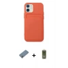 MARSİLYAN™- iPhone 12 Kılıf Vadi Çizgi Prime - Siyah Joko Magic 5D Hayalet Cam + Metal Kamera Lens Koruma Cam - AKYL