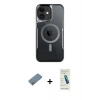 MARSİLYAN™- iPhone 12 Kılıf Yadigar Klasik Özel Seri - Şeffaf Pasifik Cam Ekran Koruyucu + Shine Kamera Lens Koruma Cam - GS