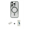 MARSİLYAN™- iPhone 12 Kılıf Yadigar Klasik Özel Seri - Şeffaf Pasifik Cam Ekran Koruyucu + Renkli Kamera Lens Koruma Cam - YL