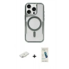 MARSİLYAN™- iPhone 12 Kılıf Yadigar Klasik Özel Seri - Şeffaf Pasifik Cam Ekran Koruyucu + Renkli Kamera Lens Koruma Cam - SI