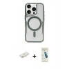 MARSİLYAN™- iPhone 12 Kılıf Yadigar Klasik Özel Seri - Şeffaf Pasifik Cam Ekran Koruyucu + Sarı Renkli Kamera Lens Koruma Cam