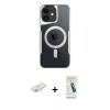 MARSİLYAN™- iPhone 12 Kılıf Yadigar Klasik Özel Seri - Şeffaf Pasifik Cam Ekran Koruyucu + Renkli Kamera Lens Koruma Cam - SI