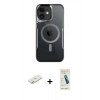MARSİLYAN™- iPhone 12 Kılıf Yadigar Klasik Özel Seri - Şeffaf Pasifik Cam Ekran Koruyucu + Renkli Kamera Lens Koruma Cam - SI