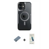 MARSİLYAN™- iPhone 12 Kılıf Yadigar Klasik Özel Seri - Şeffaf Pasifik Cam Ekran Koruyucu + Shine Kamera Lens Koruma Cam - MI