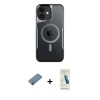 MARSİLYAN™- iPhone 12 Kılıf Yadigar Klasik Özel Seri - Şeffaf Pasifik Cam Ekran Koruyucu + Shine Kamera Lens Koruma Cam - GI