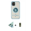 MARSİLYAN™- iPhone 12 Kılıf Yörünge Çizgi - Siyah Joko Magic 5D Hayalet Cam + Raze Metal Kamera Lens - MI