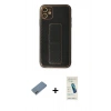 MARSİLYAN™- iPhone 12 Kılıf Yörünge Yansıma - Şeffaf Pasifik Cam Ekran Koruyucu + Shine Kamera Lens Koruma Cam - SABE