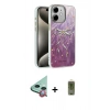 MARSİLYAN™- iPhone 12 Kılıf Zirve Modern Prime - Siyah Joko Magic 5D Hayalet Cam + Raze Metal Kamera Lens - KI