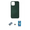 MARSİLYAN™- iPhone 12 Mini Kılıf Kozmos Yansıma Özel Seri - Şeffaf Royal Nano Ekran Koruyucu + Shine Kamera Lens Koruma Cam - GD