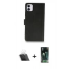 MARSİLYAN™- iPhone 12 Mini Kılıf Siluet Işık Serisi - Şeffaf 360 Full Body Arka Koruyucu + Şeffaf Kamera Lens Koruma Cam