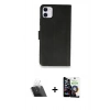 MARSİLYAN™- iPhone 12 Mini Kılıf Siluet Işık Serisi - Şeffaf Temperli Cam Ekran Koruyucu + Kamera Lens Koruma Cam - SF