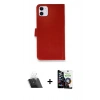 MARSİLYAN™- iPhone 12 Mini Kılıf Siluet Işık Serisi - Şeffaf Temperli Cam Ekran Koruyucu + Kamera Lens Koruma Cam - SF