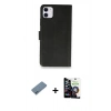 MARSİLYAN™- iPhone 12 Mini Kılıf Siluet Işık Serisi - Şeffaf Temperli Cam Ekran Koruyucu + Shine Kamera Lens Koruma Cam - MI