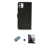 MARSİLYAN™- iPhone 12 Mini Kılıf Siluet Işık Serisi - Şeffaf Temperli Cam Ekran Koruyucu + Shine Kamera Lens Koruma Cam - GI
