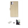 MARSİLYAN™- iPhone 12 Mini Kılıf Siluet Işık Serisi - Şeffaf Temperli Cam Ekran Koruyucu + Renkli Kamera Lens Koruma Cam - TU