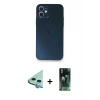 MARSİLYAN™- iPhone 12 Mini Kılıf Yadigar Yansıma Serisi - Şeffaf 360 Full Body Arka Koruyucu + Raze Metal Kamera Lens - MI